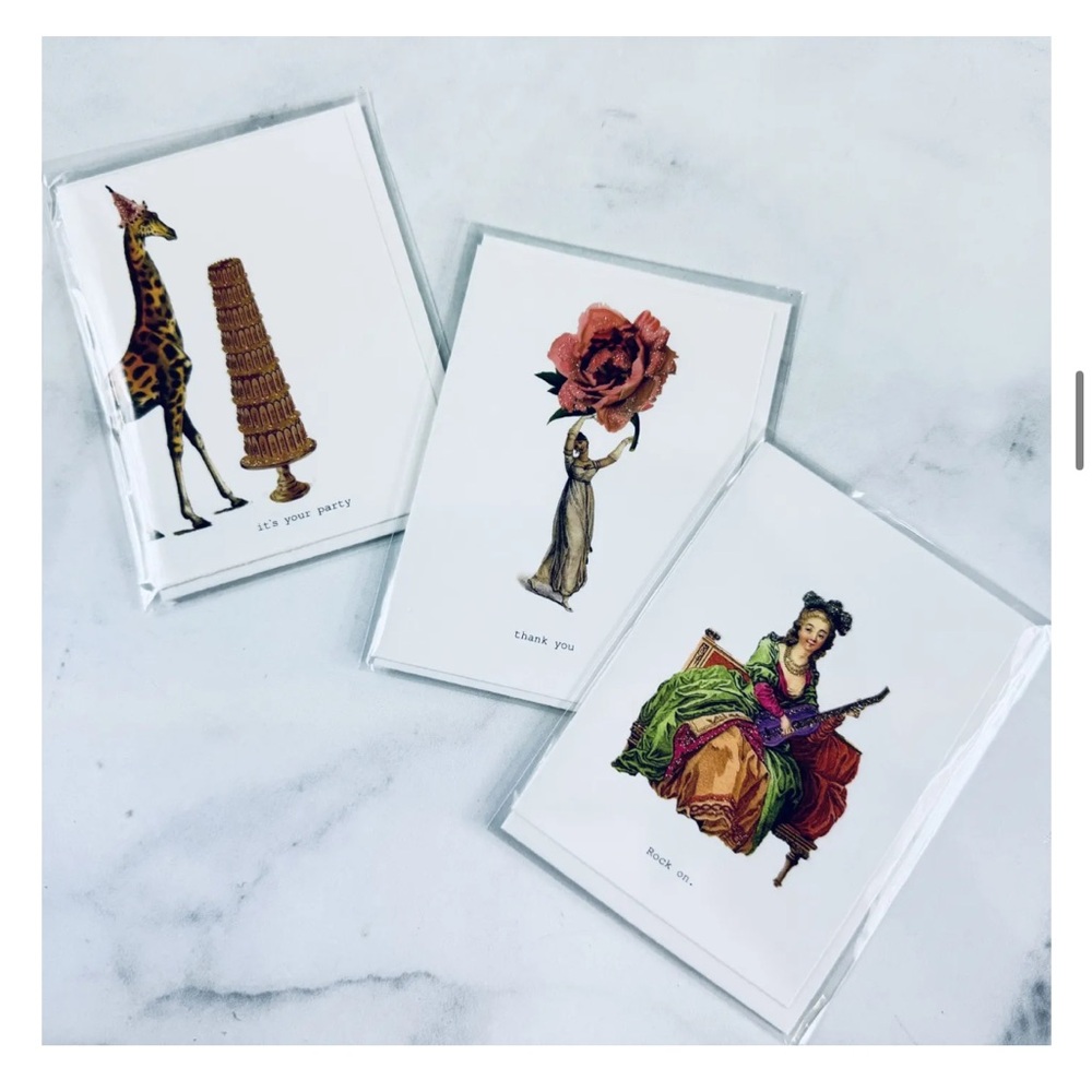 Tokyo Milk -‎ Greetings Cards Set - 3 cards